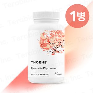  [무료배송] Thorne 쏜리서치 쏜땡땡 Quercetin Phytosome 퀘르세틴 피토솜 60캡슐 1병