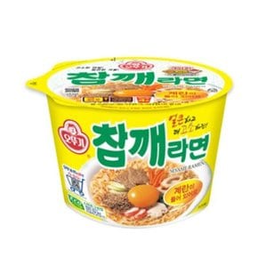 [모닝배송][우리가락]참깨라면 컵라면 110g 1개