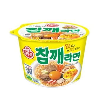 우리가락 [모닝배송][우리가락]참깨라면 컵라면 110g 1개