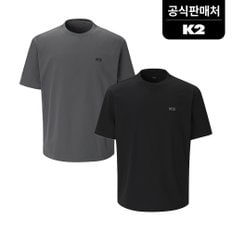 공식 남성 25 SS 등산반팔티 데일리 반팔 우븐 라운드 GMM25287