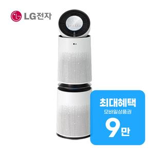퓨리케어 360도 공기청정기 30평형 (크리미스노우) AS305DWWA 렌탈 60개월 월 31900원