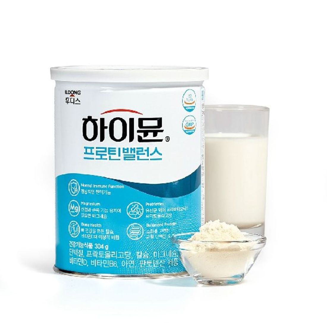 [일동후디스] (리뉴얼)하이뮨 프로틴 밸런스 캔 304g*10통+전용스푼+보틀..[33705176], 믿고 사는 즐거움 SSG.COM