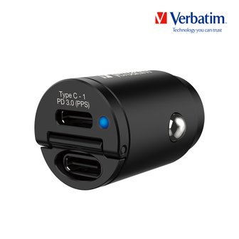 버바팀 45W 초고속충전2.0 차량용 시거잭 충전기 듀얼초미니매립형 PD PPS QC3.0_C+A