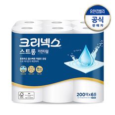 크리넥스 스트롱 키친타월 200매x6롤[32072077]