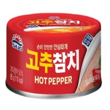 사조 안심따개 고추참치 85g 3개