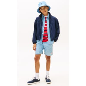 26년 S/S    T42G1PPQ810BT1    웨이비 플래그 헤링본 쇼츠