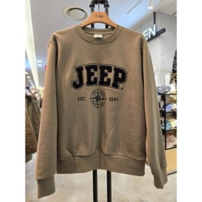 기모 부클 지프 맨투맨 티셔츠 JO4TSU855 1