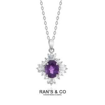 RAN'S&CO [란스앤코] RAN`S&CO 천연자수정(1.5캐럿) 테파 목걸이