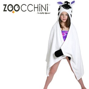 ZOOCCHINI 주치니 캐릭터 후드타올 주니어 Ziggy the Zebra