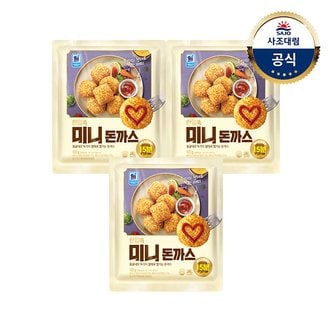 대림선 [대림냉동] 한입쏙 미니돈까스 420g x3개