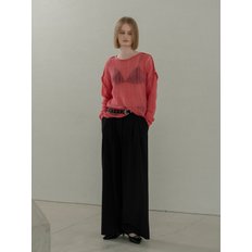 Mohair See-through Knit_PINK