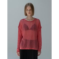 Mohair See-through Knit_PINK