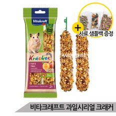 비타크래프트 과일 시리얼 크래커 햄스터 영양바 112g