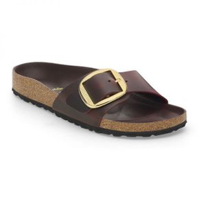 우먼 Birkenstock 마드리드 빅 버클 천연가죽 오일드 - Zinfandel 1027969