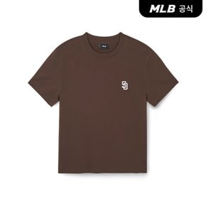 [코리아공식] 베이직 스몰로고 기능성 반팔 티셔츠 SD (D.Brown)