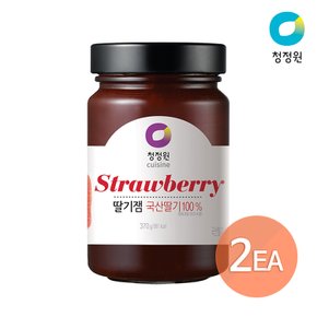 딸기잼 370g x 2개