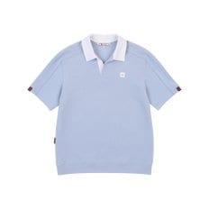 [온오프골프웨어] 남성 루즈핏 반팔 티셔츠 OF9303GA_BLUE