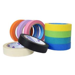 다용도 종이 masking tape 24mm x 40M 낱개1개 5컬러
