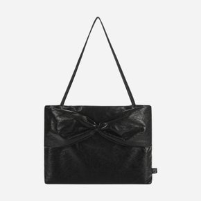 My Dear Bow Bow Tote Soft Black