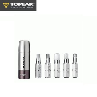 토픽 [모바일전용] TOPEAK 토픽 공구 Nano Torqbox 4 나노 토크박스 휴대용 육각 토크 렌치 자전거 정비 용품 4nm 토크 비트