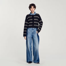 산드로 [25SS 미드시즌세일 30%] 비즈 스터드 가디건 SF25S3FRGDS99