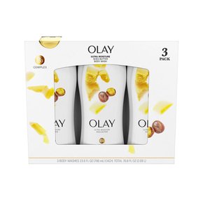 Olay 클렌저 바스 퍼퓸 바디워시 시어버터 700ml 3개