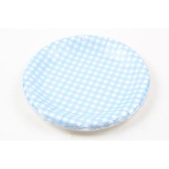 오너클랜 10p 롯데 칼라 종이접시 블루 18 접시 일회용접시 위생접시 그릇 공기 일회용품 주방용품