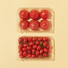친환경 토마토 더블팩 (완숙 900g + 대추방울 900g)