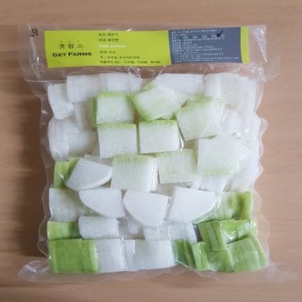 겟팜스 무 햇무 국내산무 국거리용 700g 손질무 당일생산(냉동X) 간편야채