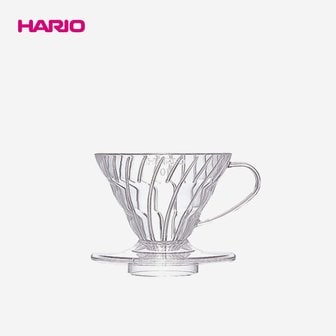 하리오 V60 플라스틱 드리퍼 01-투명 (VD-01T)