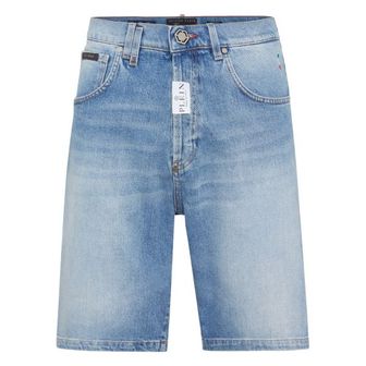 이스퀘어 5350834 PHILIPP PLEIN Denim Shorts Formentera Fit