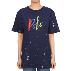 [부산점] 랄프로렌키즈 반팔티셔츠 323926243001 NAVY (성인착용가능)