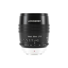 Lensbaby 소프트 렌즈 벨벳 85 초점거리 85mm F1.8 캐논 RF 마운