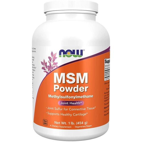 나우 MSM식이유황 파우더 454g 분말 가루