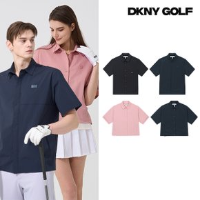 [비노출 특가] [DKNY] 오픈 카라셔츠 남녀 4컬러 택1