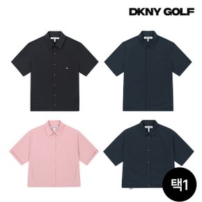 [비노출 특가] [DKNY] 오픈 카라셔츠 남녀 4컬러 택1