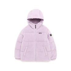 내셔널지오그래픽 K224UDW950 키즈 플리스 리버시블 숏 다운 점퍼 LAVENDER