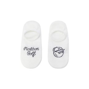 양말 PQS M6143PSC01OWT 말본 로고 자카드 페이크 삭스 OFF WHITE