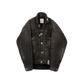 데님 패딩 재킷 (J15BL126 BLACK) 3700071