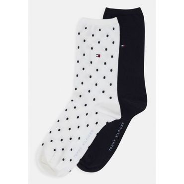 이스퀘어 4395773 Tommy Hilfiger WOMEN SOCK DOT 2 PACK - Socks off-white