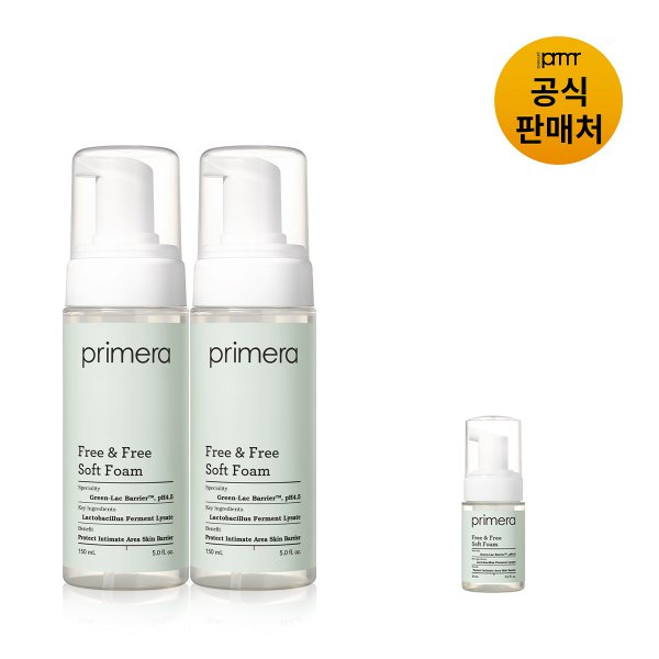 [PRMR]  후리 앤 후리 소프트 폼 150ml 듀오세트