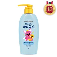 베비언스 핑크퐁 뽀뽀드득 바디워시 380ml(복숭아향)[30186152]