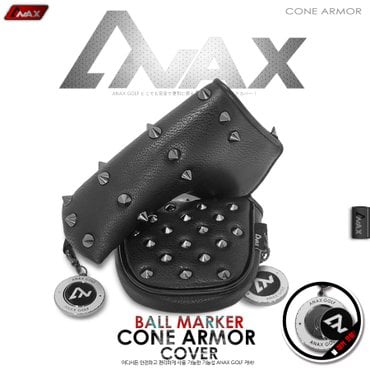  최초런칭 명품 AnAx CONE ARMOR 콘아머 볼마커+자석 말렛/블레이드 프리미엄 골프채 퍼터커버