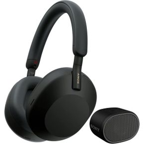 미국 소니 헤드셋 Sony WH-1000XM5 Wireless Noise Canceling Over-Ear Headphones 블랙 Extra B