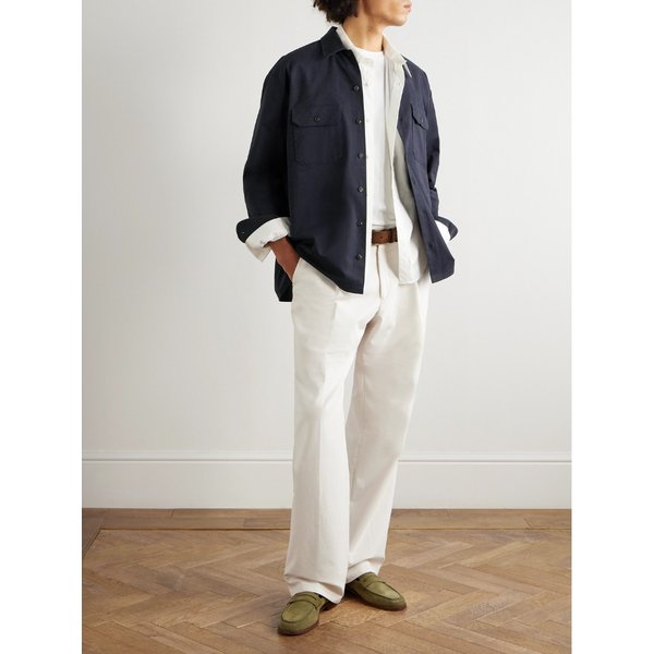 가이아 캐시미어 코튼 트윌 셔츠 46376663162977040