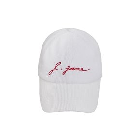 여성 골프웨어 제이제인 코듀로이 귀도리 볼캡 Corduroy ear flap ballcap (Ivory)