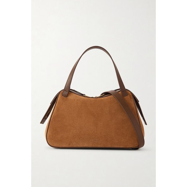 가죽 트리밍 스웨이드 숄더백 46376663162980909