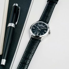 [정품] CASIO 카시오 MTP-1381L-1A 남성 야광 가죽 손목시계