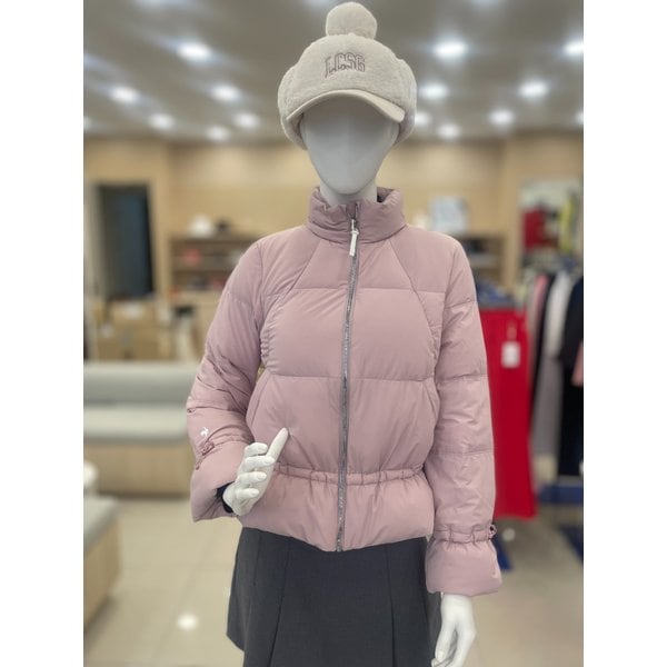 [여주점] 여성 풀집업 허리셔링포인트 다운 점퍼 GO422LDJO4 PINK