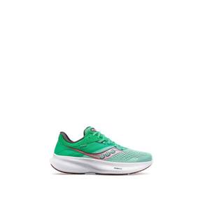 5037807 SAUCONY Womens Ride 16 Running Shoes In Sprig/peony